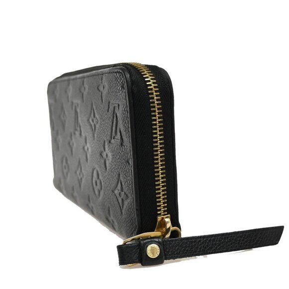 LOUIS VUITTON LV Zippy Long Wallet Monogram Empreinte Balck M93435 76KB293 - Picture 3 of 13